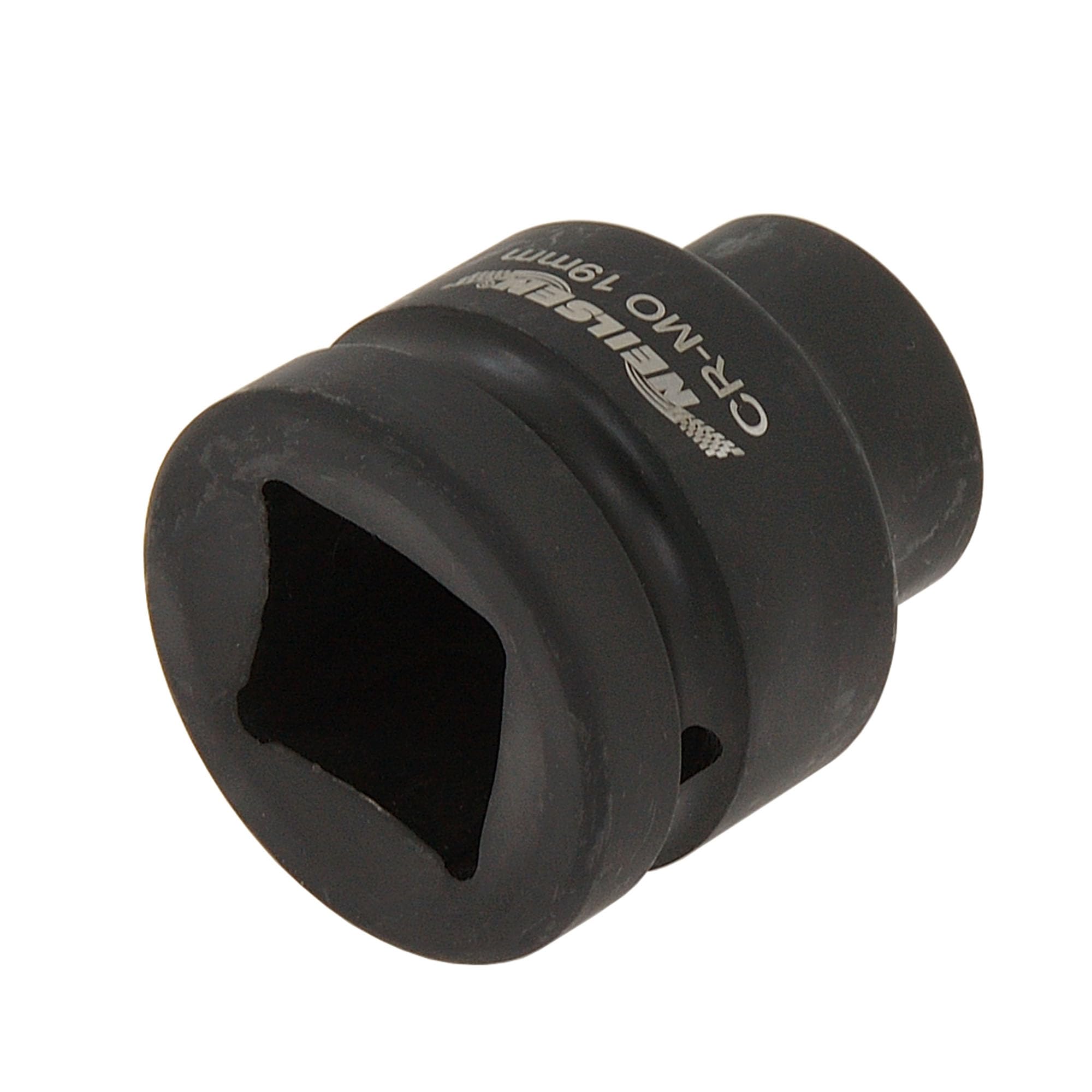 Neilsen CT6532 1in Dr Chrome-Molybdenum Impact Socket 19mm - 6 Point Single Hex, Height 51mm