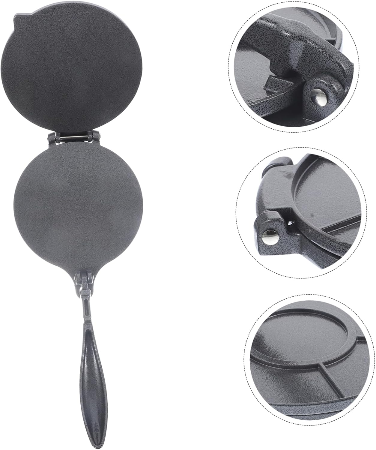 Tortilla Presser for Home Cooking Aluminum Tortilla Press for Evenly Flattened for Quesadillas Empanadas and Pies Convenient Kitchen Tool