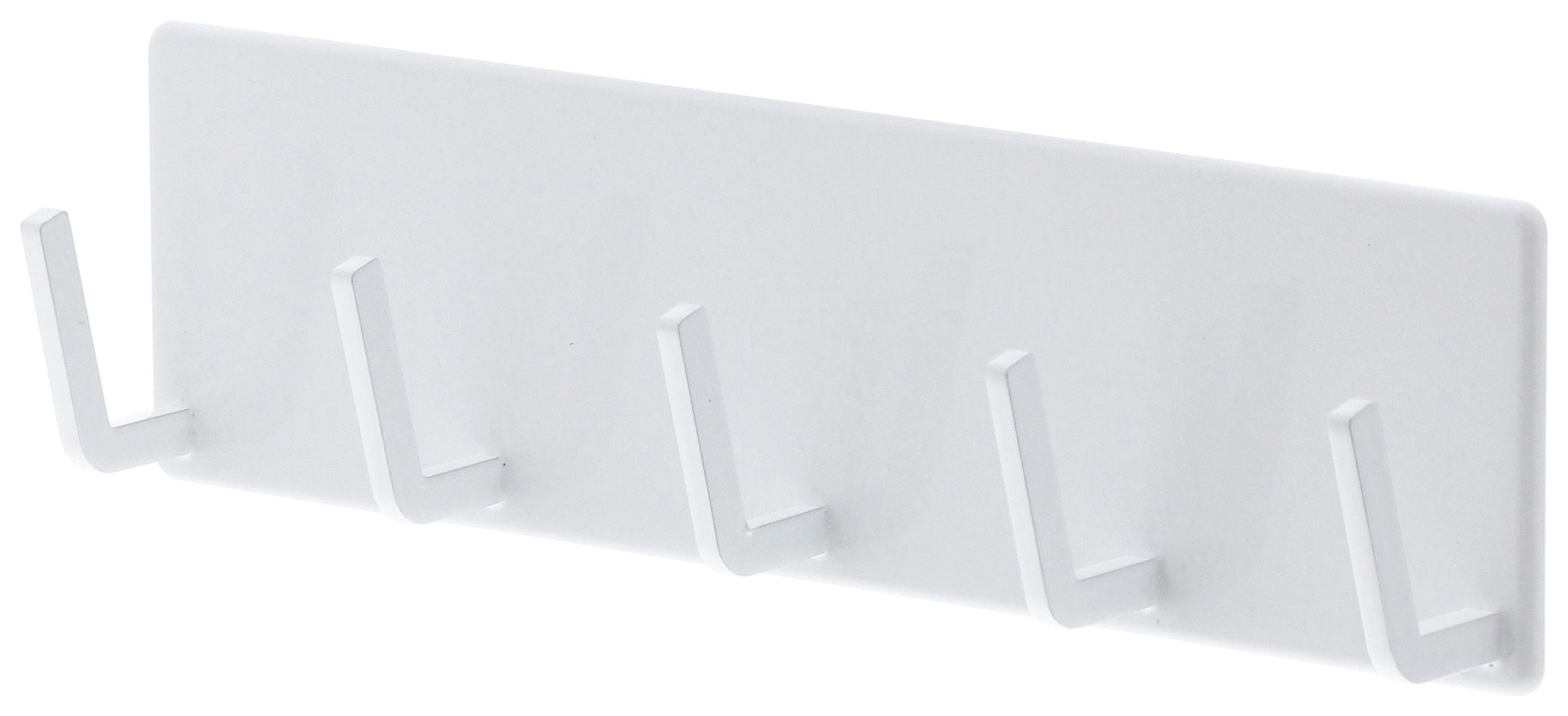 Yamazaki Industries 3271 Magnetic Bathroom Hook, White, Approx. W 7.1 x D 1.2 x H 2.0 inches (18 x 3 x 5 cm), Tower, Bathroom Storage, Bathroom Rack