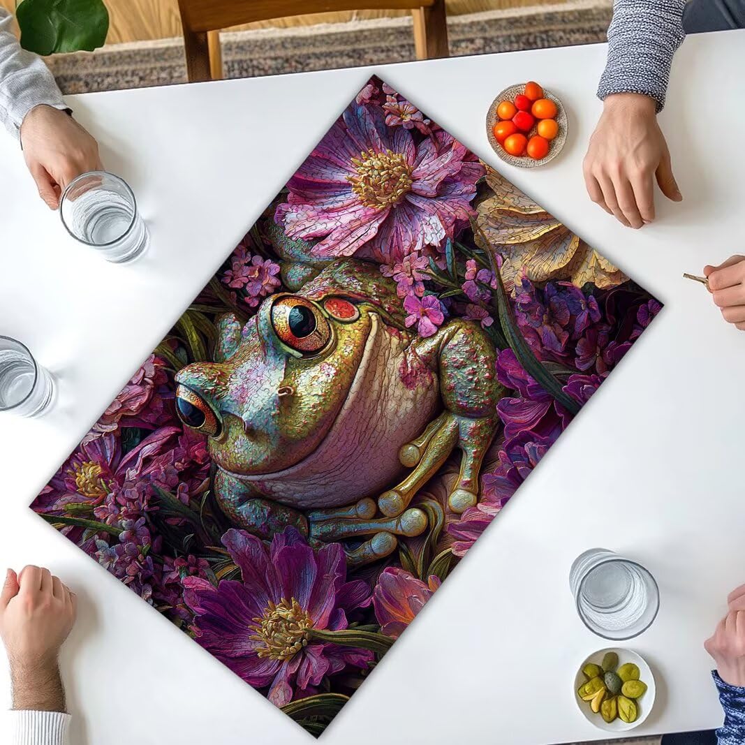 Puzzle Rana, Puzzle 5000 Piezas, Rompecabezas, Regalo Mujer, Decor -8324