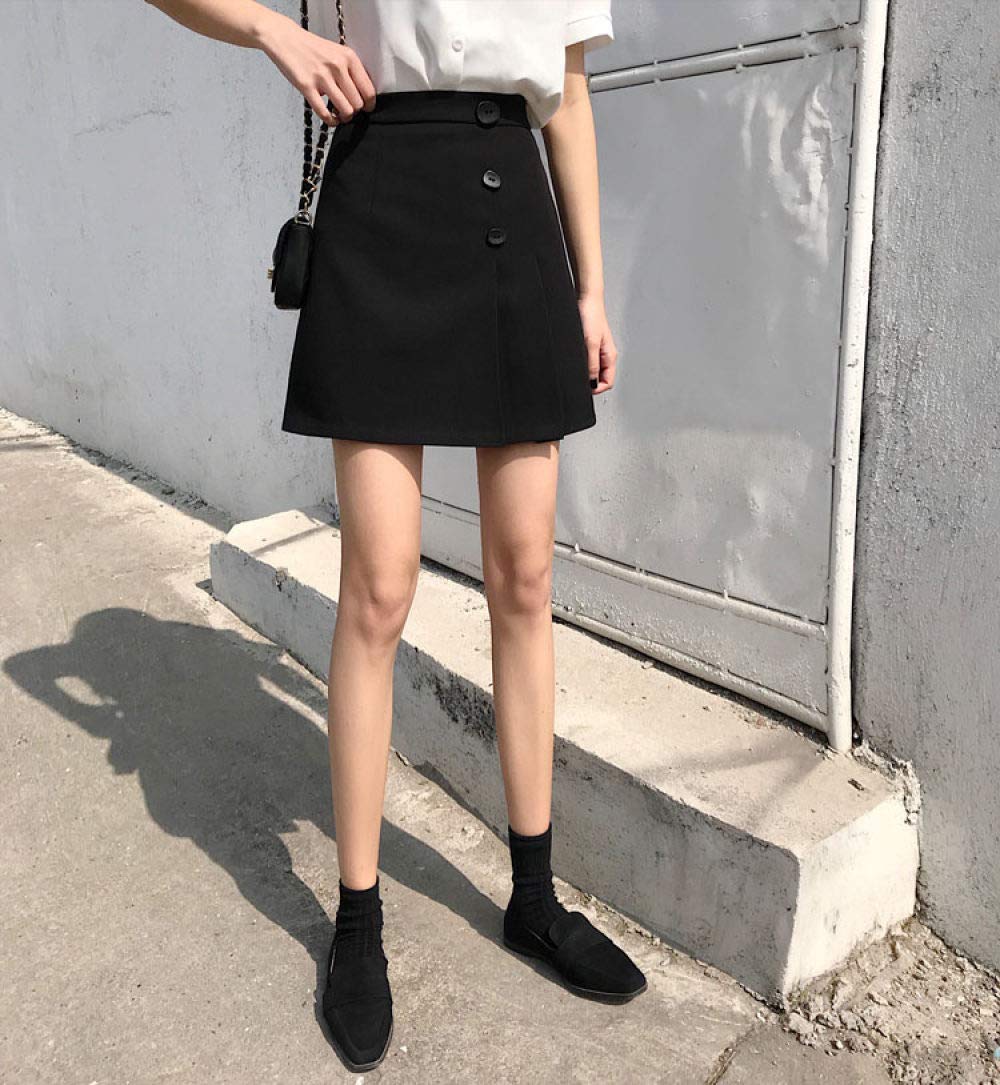 Gonna Midi A Pieghe A Fisarmonica Color Cachi Anni '70, 29" / Gonna Segretaria Vintage A Vita Alta Con Linea Ad A - Italia - Foto 11