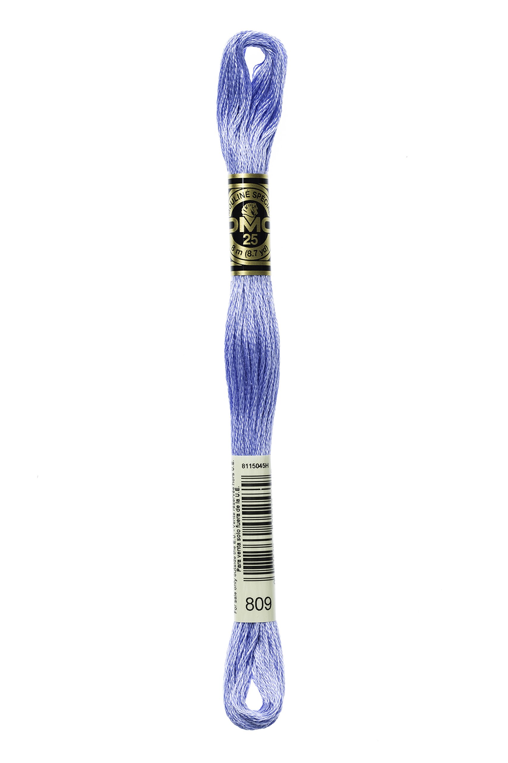 DMG Plaid Cotton Thread, Variegated for Stitching, 8 Metres