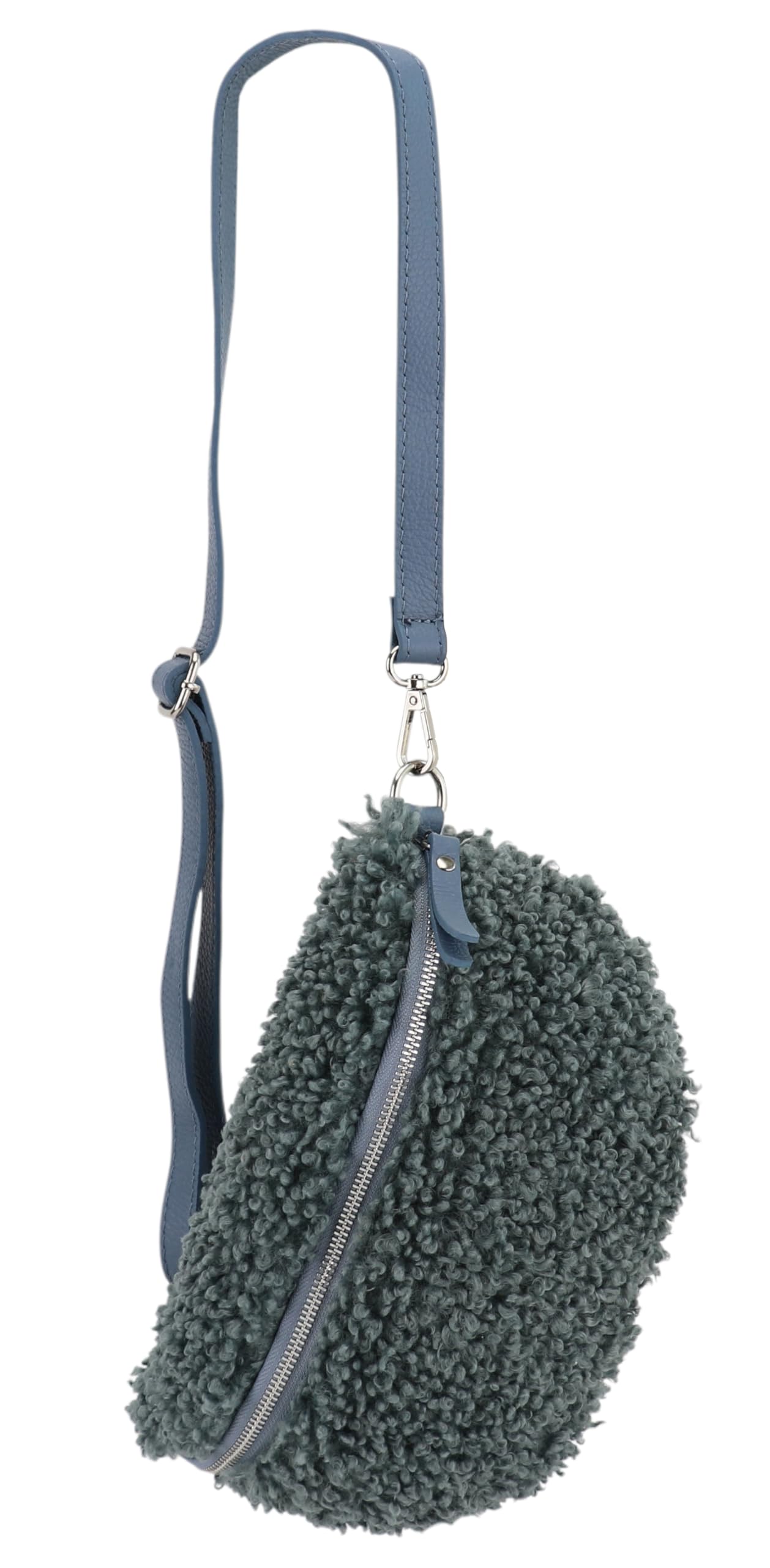 SH Leder Greta G747 - Bolsa De Piel Riñonera Para Mujer, Unisex