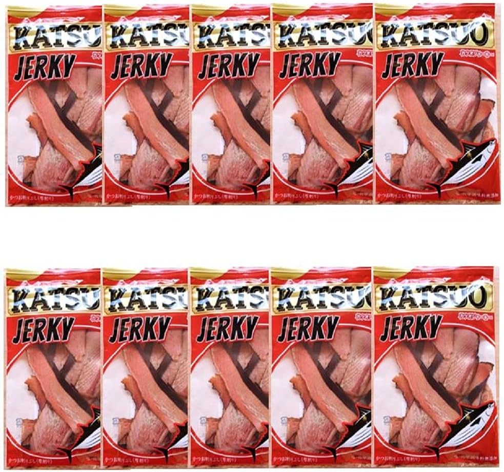 カツオジャーキー KATSUO JERKY 1袋 38g10袋セット 国産 鰹 かつお