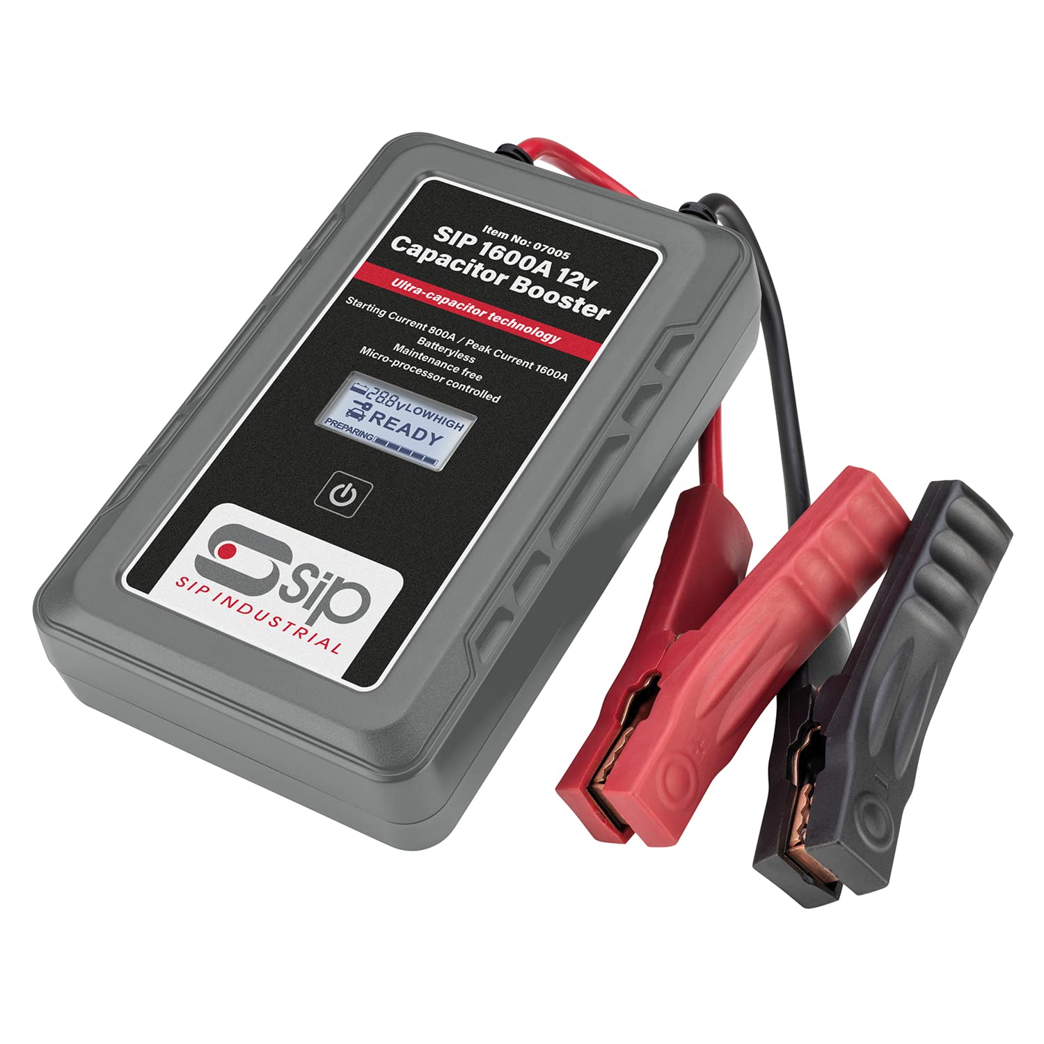 Sip 1600A 12V Capacitor Booster - L6 X W15 X H24 Cm 5012713070053