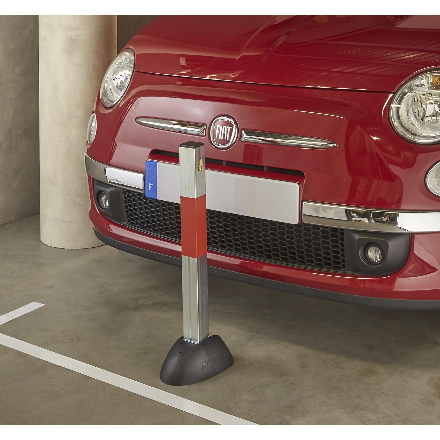 Mottez B321C Poteau Bloc Parking Design