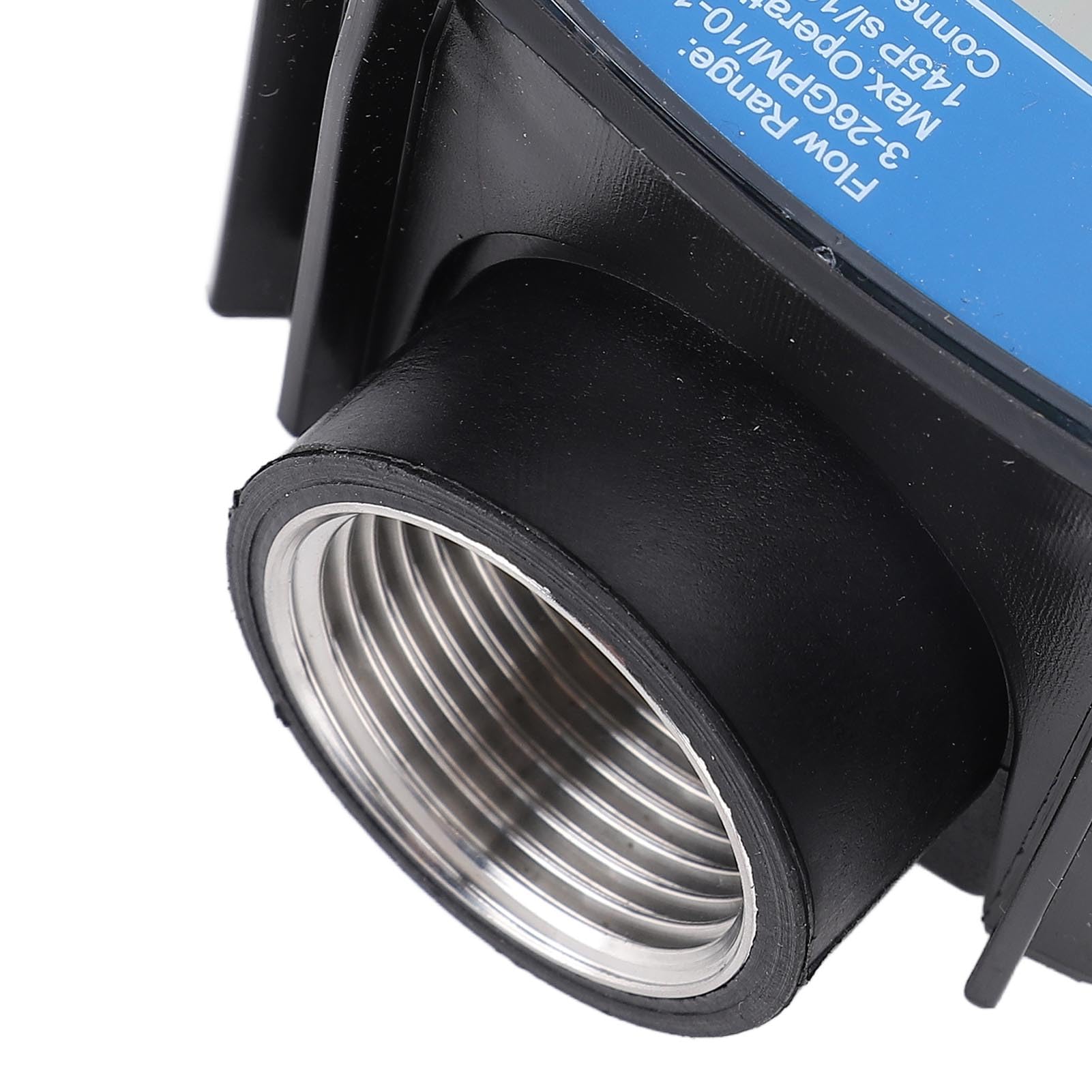 KIMISS Contalitri Digitale da 32 Mm per Acqua, Gasolio, Benzina - 120 L/min, 20 Bar, Ideale per Uso Domestico e Industriale