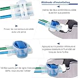 STARVAST 40 x Robot Mower Cable Connectors Filled with Original Resin Gel, 314 Waterproof Connectors for Automower Robot Mower Connectors - Waterproof, Safe, Unnecessary Stripping - 5
