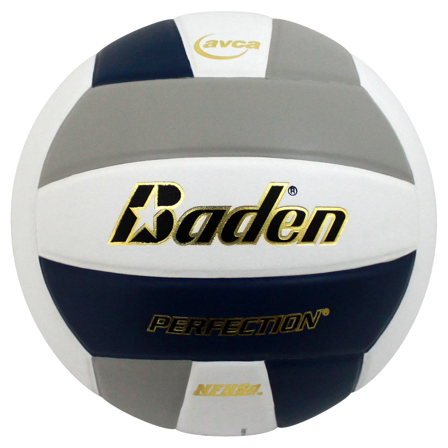 Baden | Perfection | Premium Leather | Indoor Official Game Volleyball | 13U to College | Official Size + Weight | NFHS + AVCA Approved