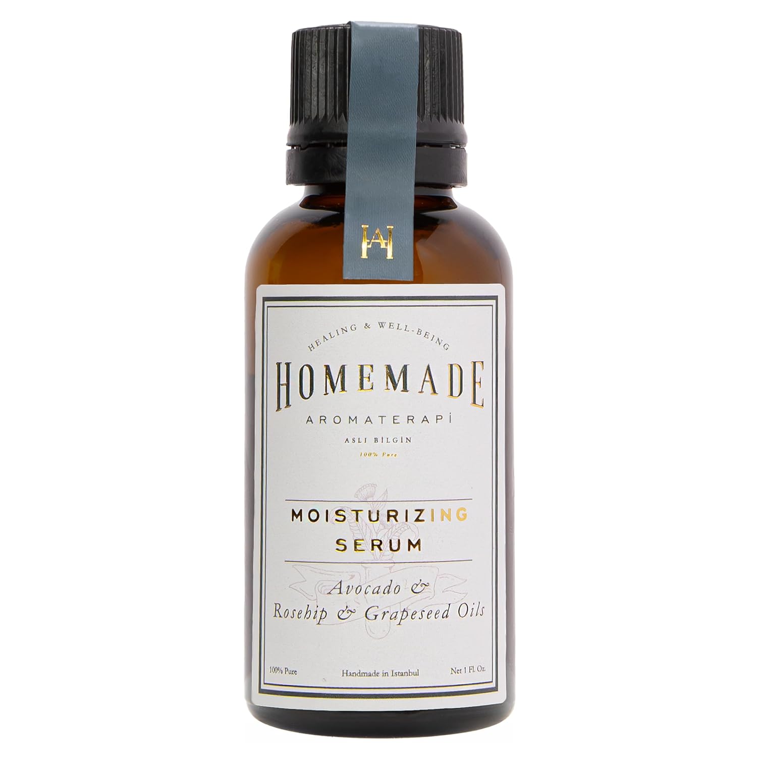 HMA | Moisturizing Face Serum – 100% Pure Botanical Oils | Avocado, Rosehip & Grapeseed | Daily Hydration & Radiance for Dull or Dry Skin | 1 FL Oz