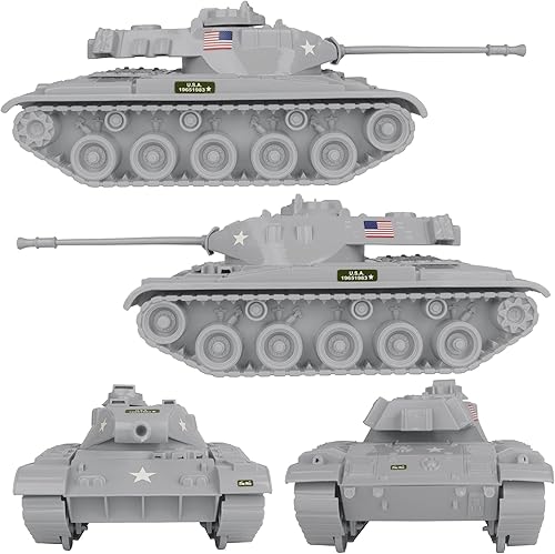 Miniatura 3 de Tim Mee Toy Walker Bulldog - Juego de camiseta sin mangas, color gris, 13 piezas, fabricado en Estados Unidos