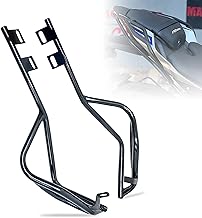 Crash Guard and Grab Rail Tail Protector | Rear Passenger Strong Hand Grip | Back Support Compatible with Y@maha R15 V4 / M
