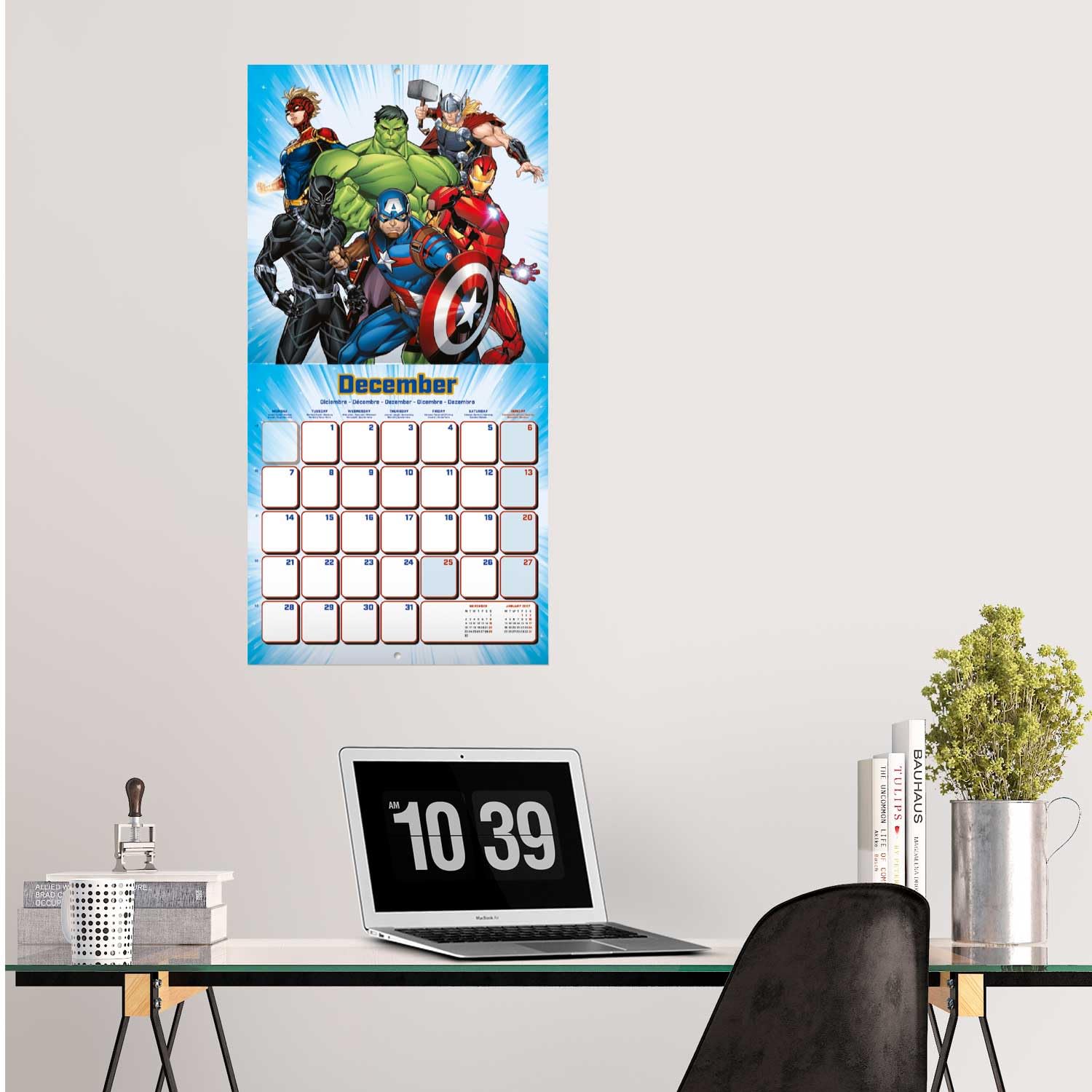 Image secondaire de Calendrier Mural Avengers 2026 - Grupo Erik