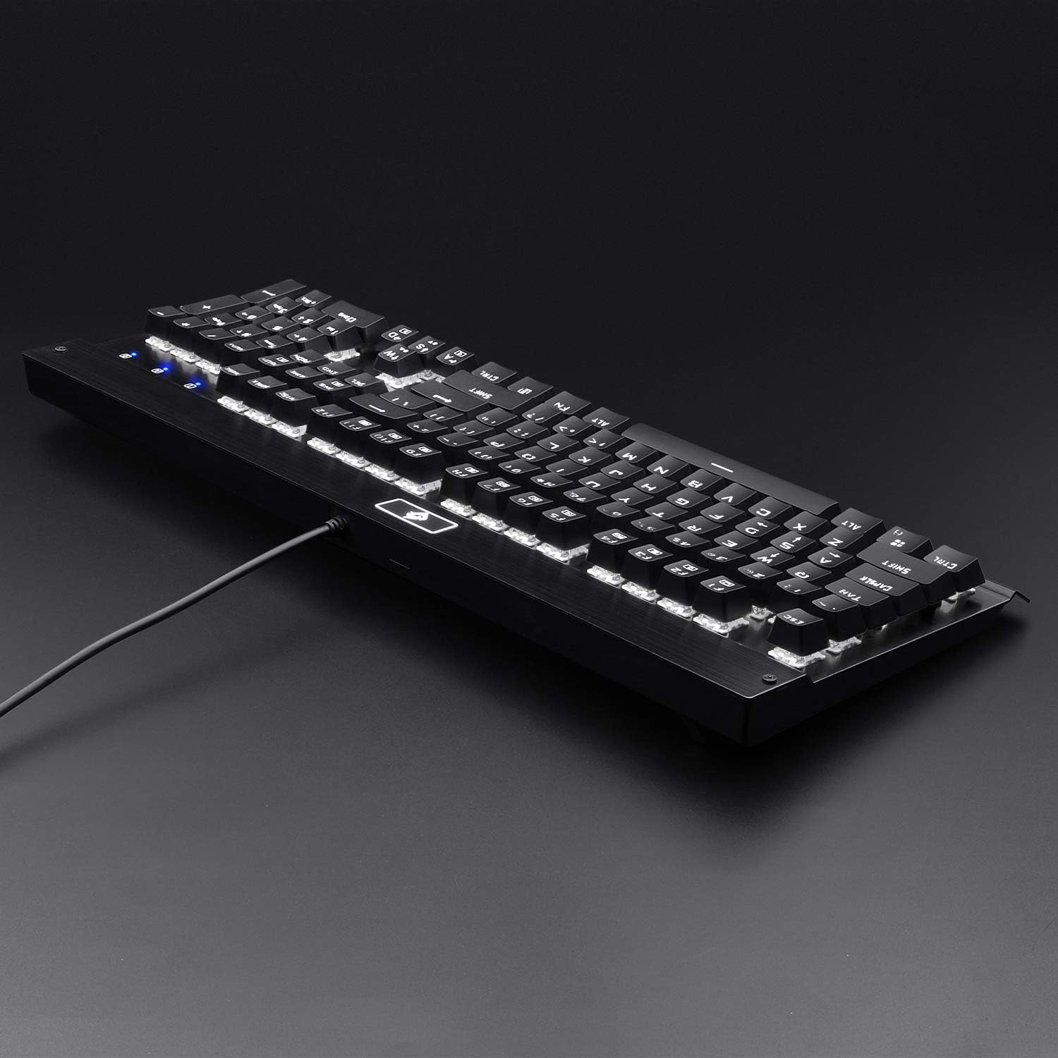 Eagletec KG010 Mechanical Keyboard rear view
