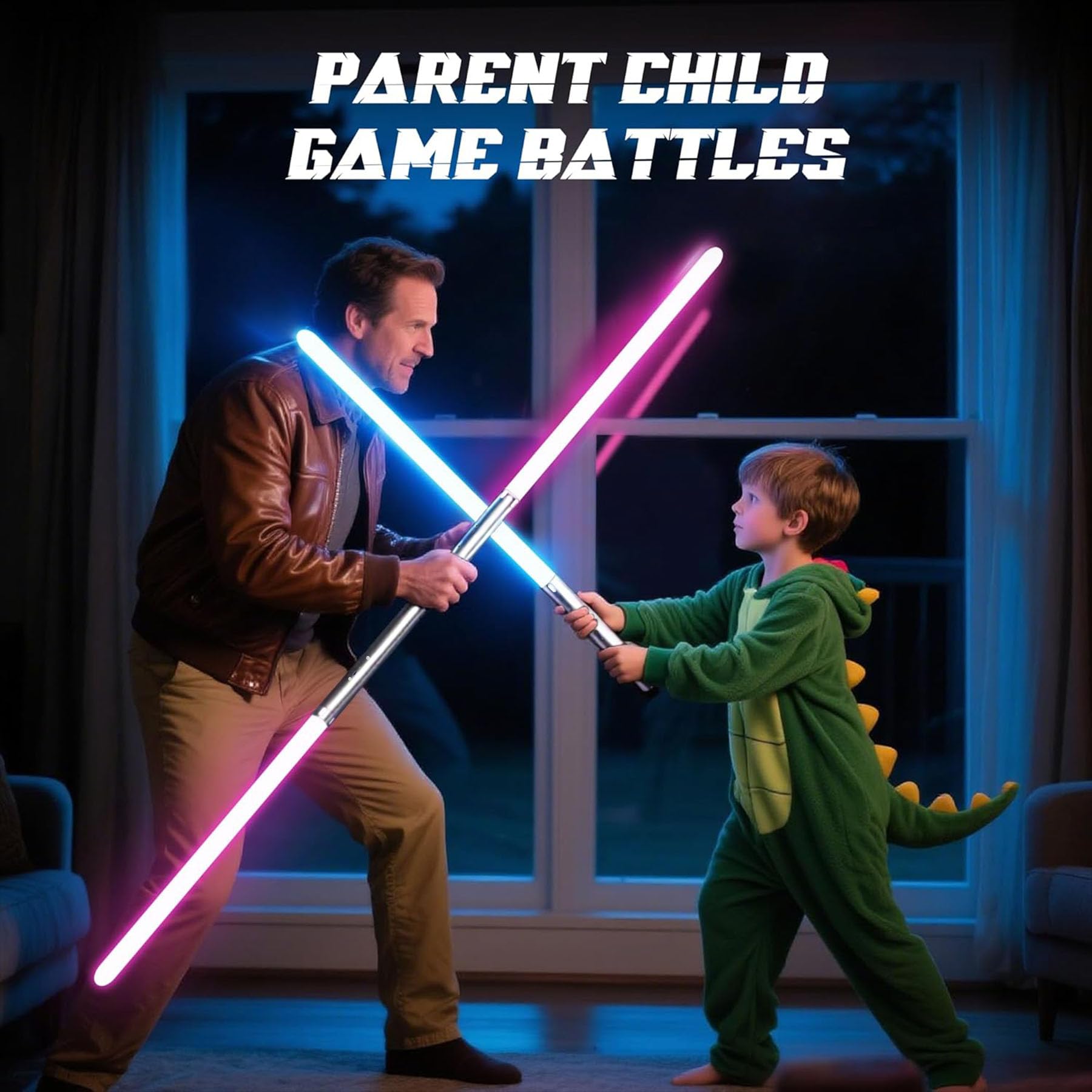 Lightsaber,USB Rechargeable Lightsabers with Metal Handle - Image 4