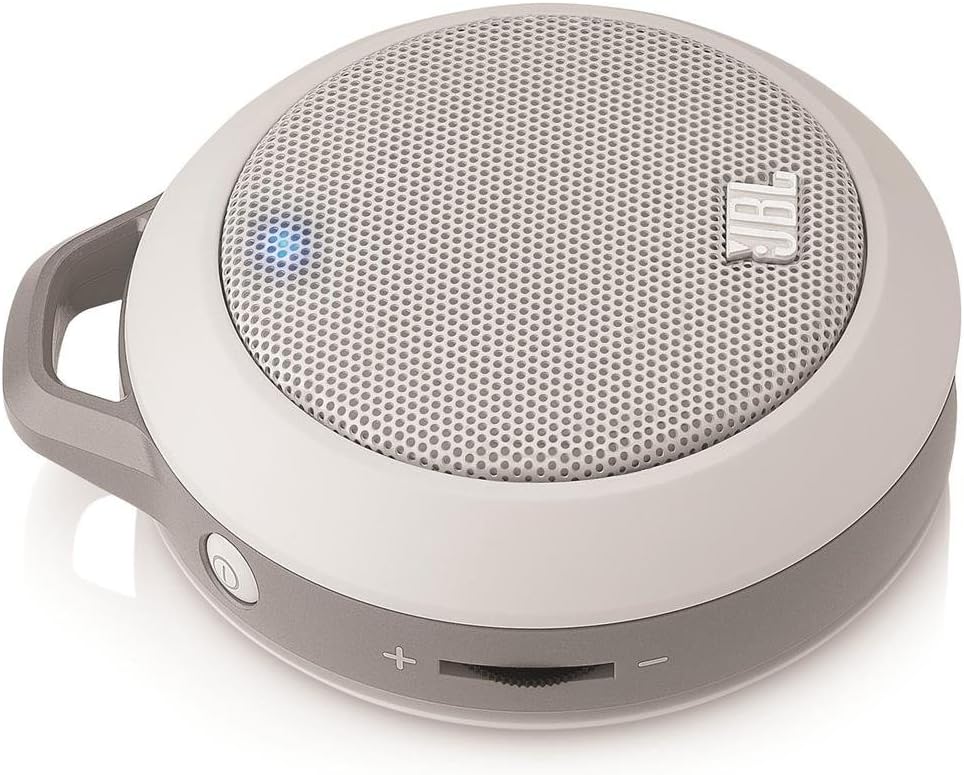 JBL Micro II Ultra-Portable Multimedia Speaker (White)-Wired