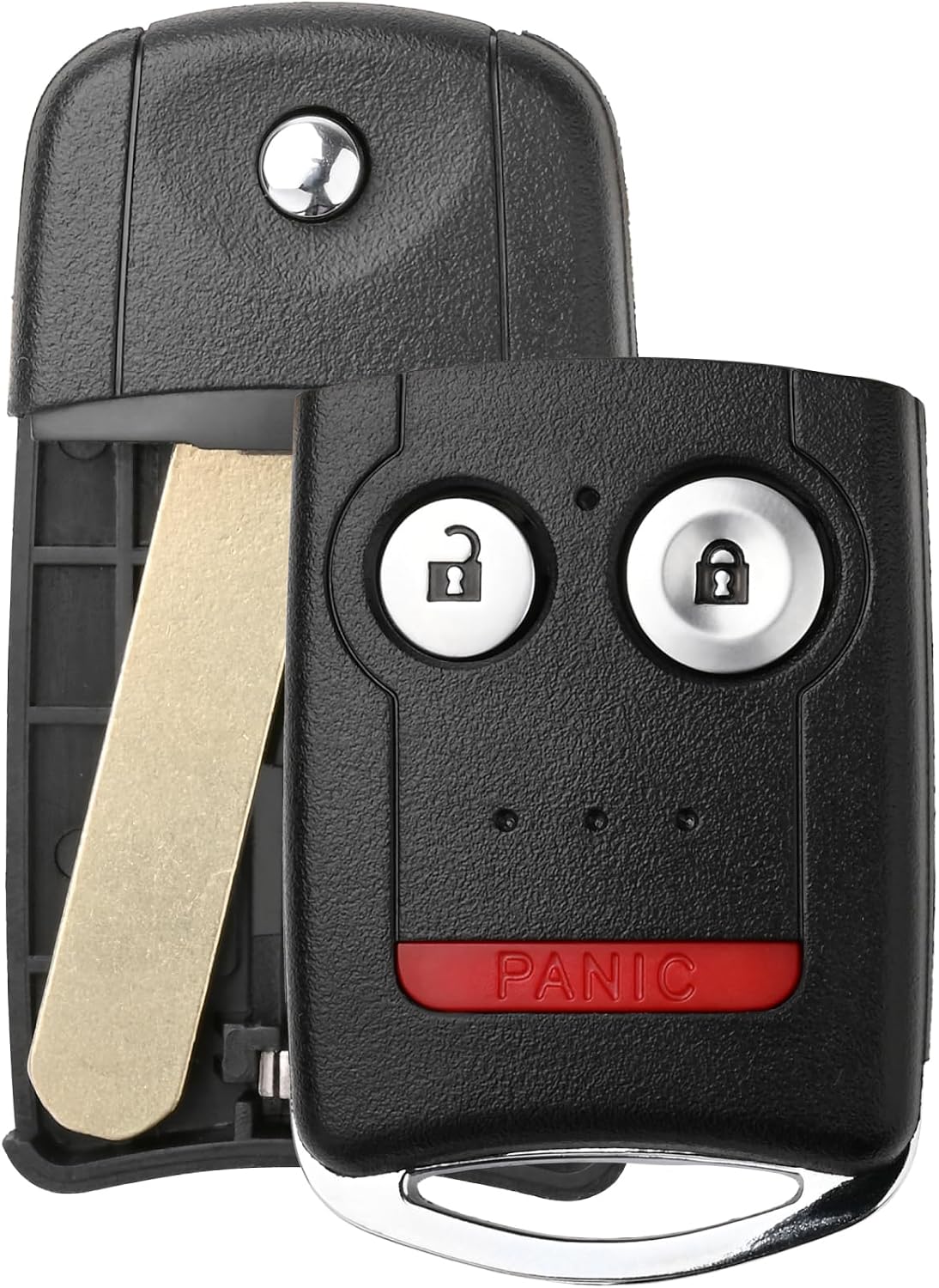 N5F0602A1A Key Fob Shell Compatible with RDX MDX 2007-2013 TSX 2009-2014 TL 2007-2014