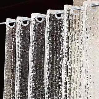 3D PEVA Shower Curtain Liner Water Cube Waterproof Shower LinerShower Curtain Liner PEVA 71" x 86"No Hook Bathroom Shower Curtain