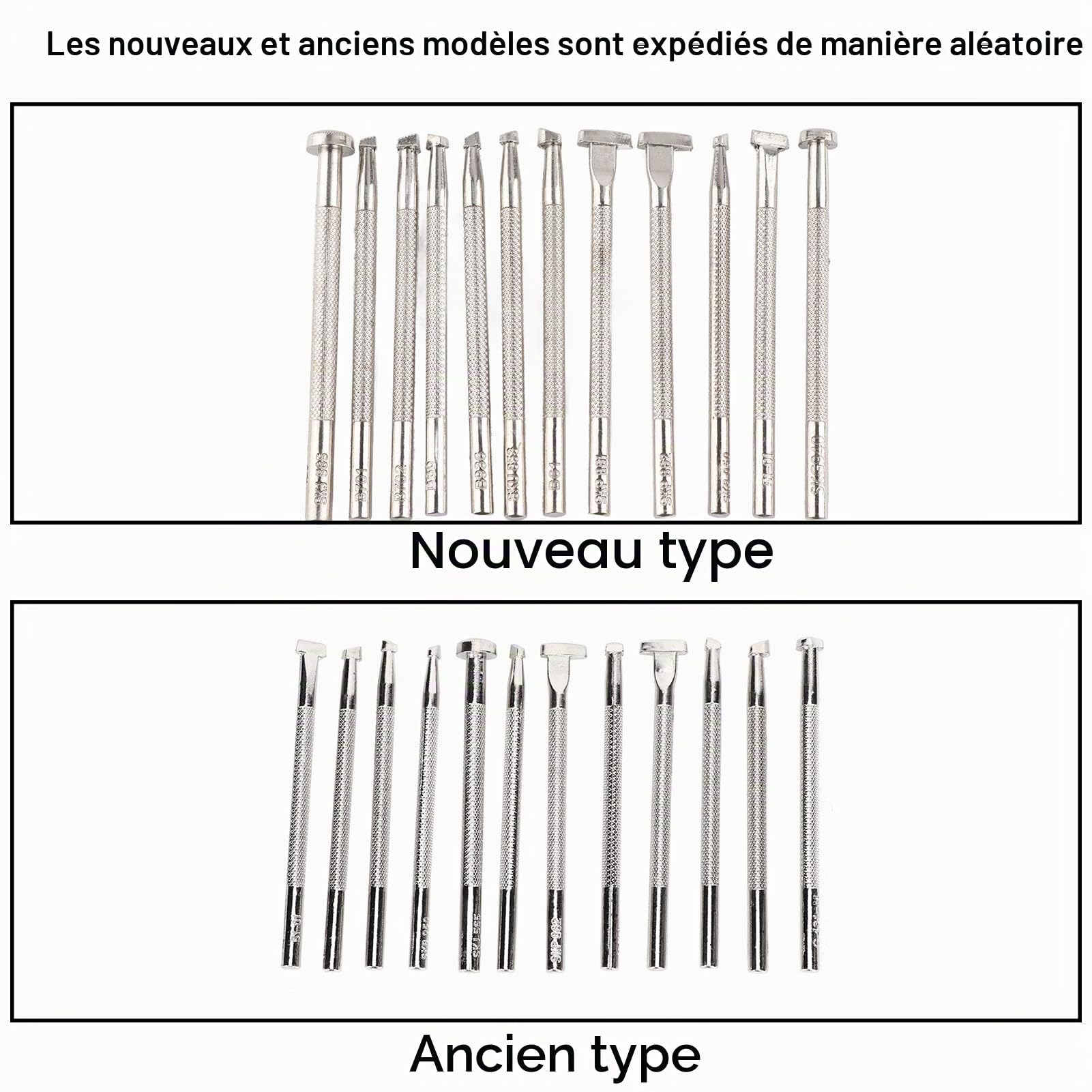 Outils d'artisanat en Cuir 12 pièces, Sculpture Outil de Cuir Timbres, Outils de Gravure et de gaufrage en Cuir Outil de Travail sur Les Motifs d'estampage, pour la Sculpture de Timbres en Cuir