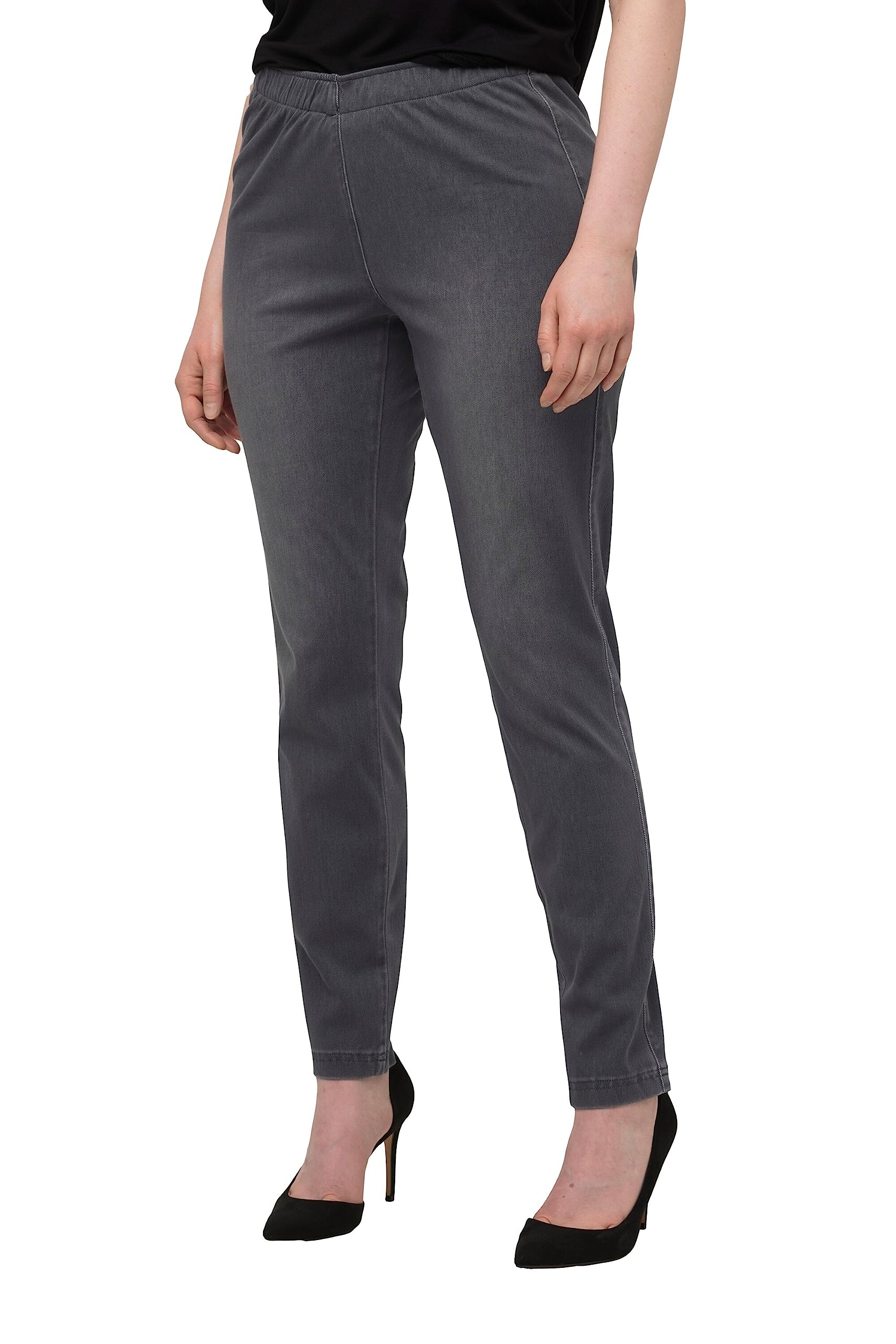 Ulla Popken Damen große Größen Übergrößen Plus Size Jeggings Sienna, Stretch, Jersey 717494