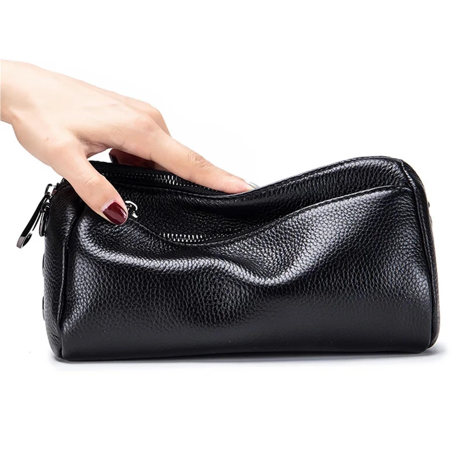 Bolsos De Hombro De Cuero Genuino For Mujer Bolsos Bandolera Pequeños De Cuero Bolsos Cruzados Adecuado para Viajar, Fiesta, Trabajo(Purple)