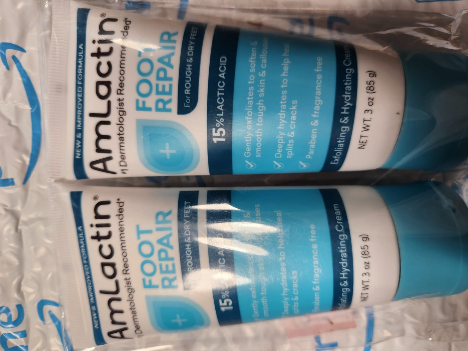 AmLactin Foot Cream Therapy, 3 Ounce (Pack of 2)
