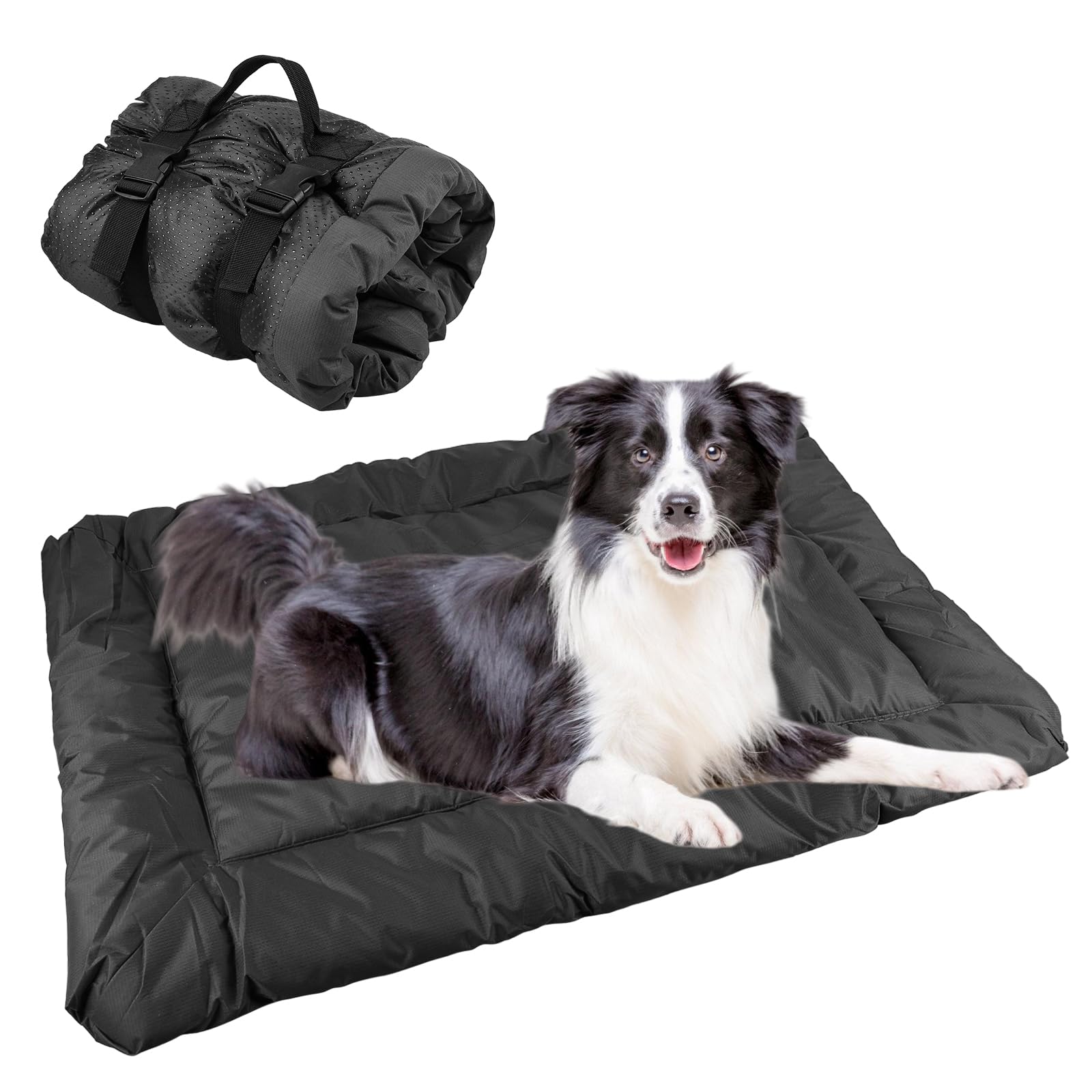 GOMETY Manta para perros para viajes, 90 x 60 cm, alfombrilla impermeable para perros, cama grande portátil para perros, manta plegable de viaje para perros