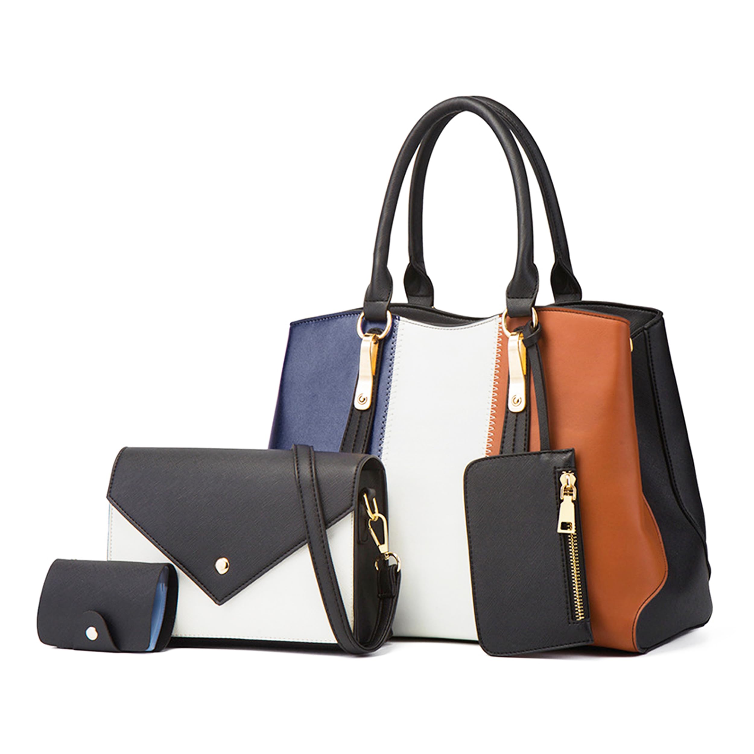 See full amazon price history chart for Yindella Elegant 4-Piece Handbag Set for Women – Fashion Tote, Crossbody Bag, Wallet, and Card Holder (Black) Yindella Elegant 4-Piece Handbag Set for Women – Fashion Tote, Crossbody Bag, Wallet, and Card Holder (Black) (B0DHX2HXX6) Amazon Price History, Amazon Price Tracker