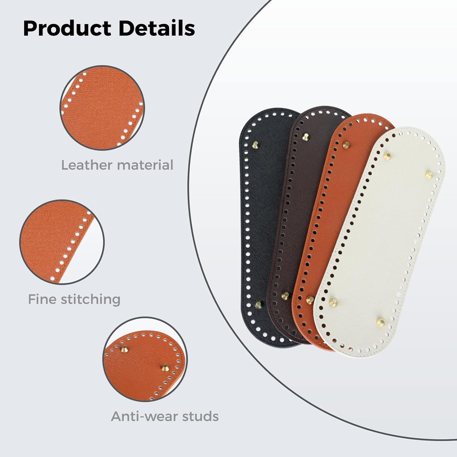 Leather Purse Bases - Handmade Bag Supplies -8