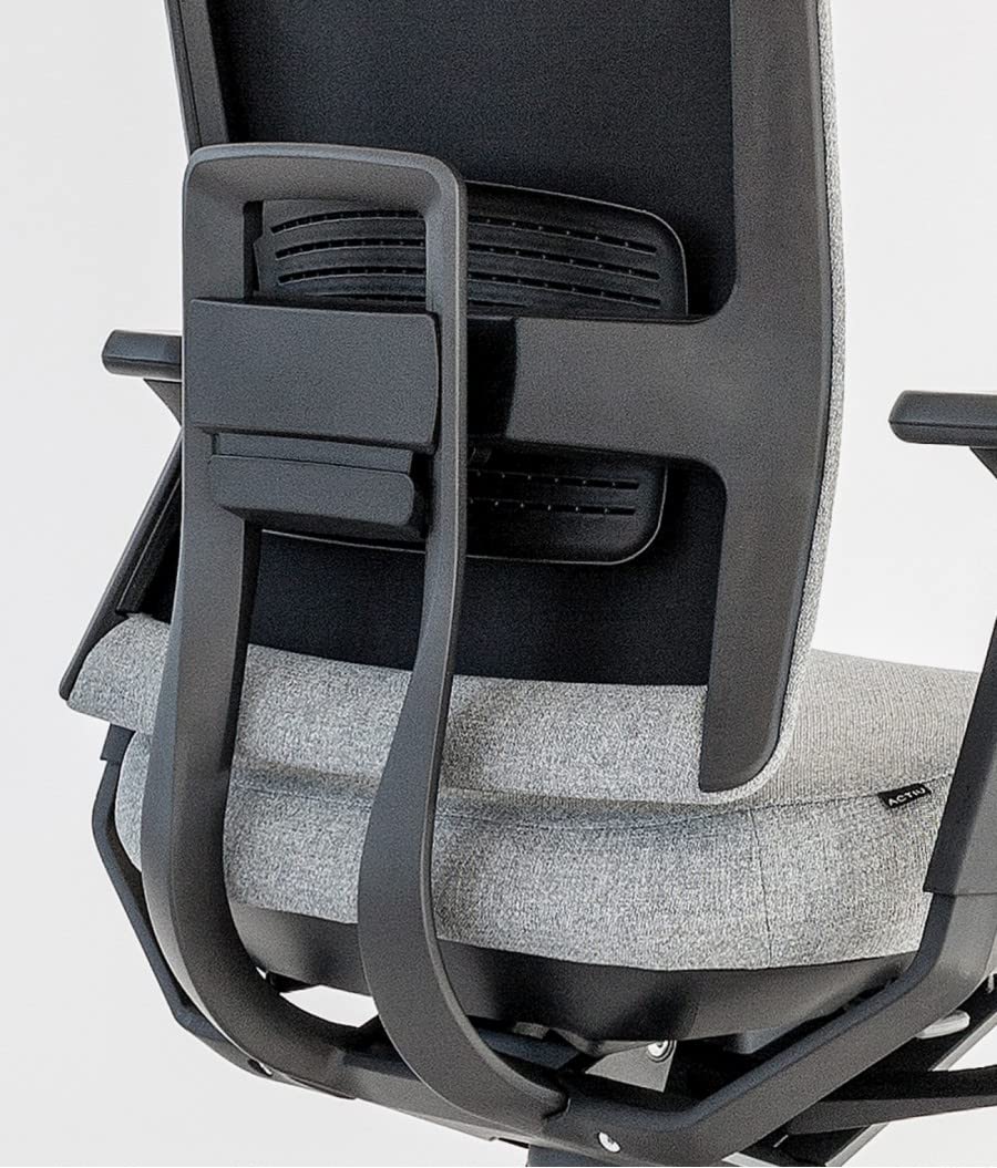 Silla ergonómica Profesional Actiu TNK Flex tapizada | Space Gray Silla de Oficina