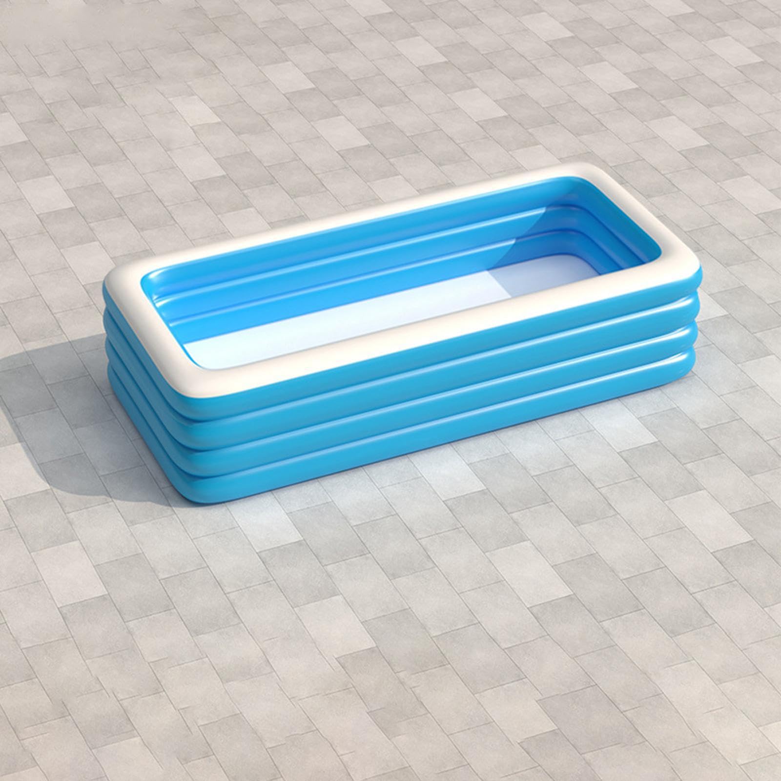 Piscina Inflable para niños y Adultos, Piscina Infantil para niños, Centro de Juegos acuáticos, Piscina portátil para niños, Piscina de Bolas para, 310x183x60cm