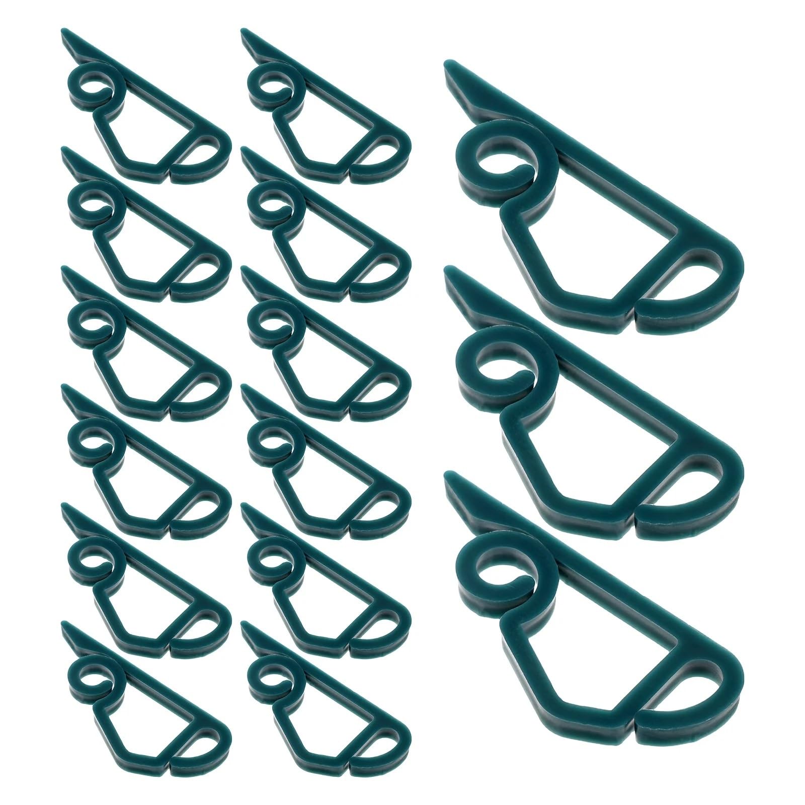 Roof Clips 100/200Pcs Outdoor Gutter Clips for Lights Sturdy String Light Hangers Festival Hooks for Roof(100Pcs)