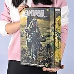 1/6 Scale Soldier Action Figures, 12 Inch Military Action Figures Set with Weapons and Clothes - Type L - All Terrain Sniper Soldier