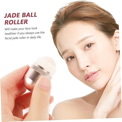 Miniatura 9 de balacoo 2 Sets de piedra volcánica bola cara masaje jade apriete belleza Jade masaje facial Jade Facial Jade Masajeador de ojos masajeador cara
