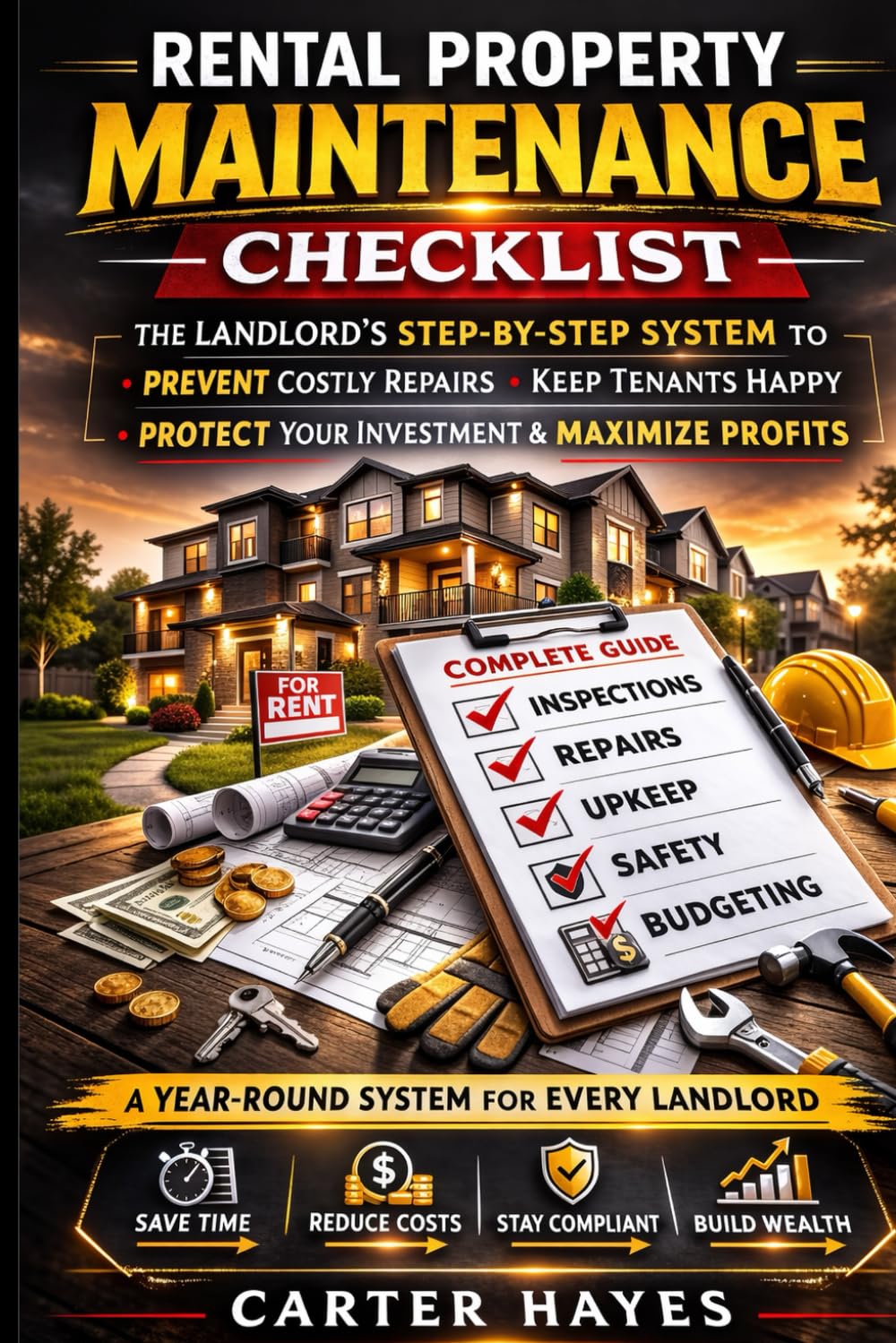 Rental Property Maintenance Checklist: The Landlord’s Step-by-Step System to Prevent Costly Repairs, Keep Tenants Happy, and Protect Your Investment