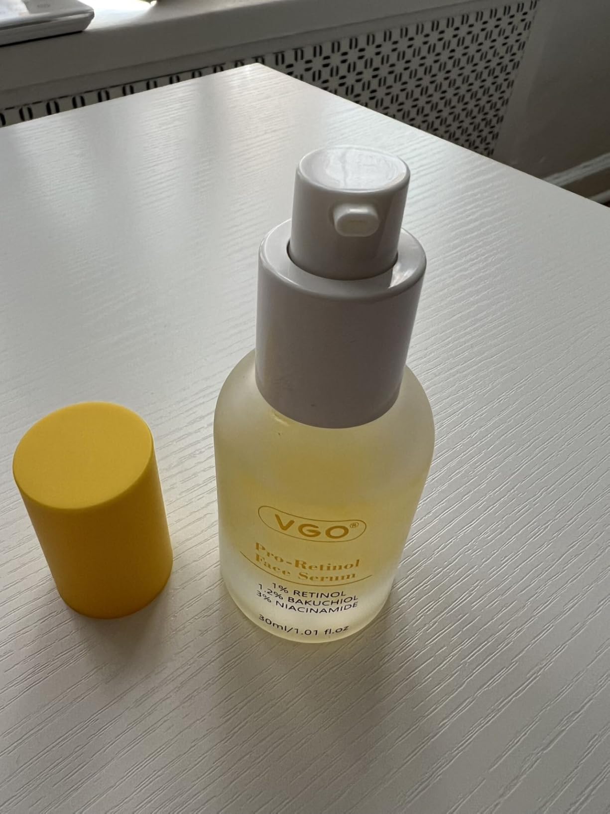 VGO Bakuchiol Retinol Serum for Face, 1% Retinol & 3% Niacinamide, Anti-Aging and Anti-Wrinkle, Gentle Yet Potent Formula for Sensitive Skin