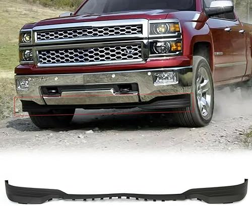 Delantal delantero negro de la cenefa inferior del deflector de la presa del aire para2014-2015 Silverado 1500