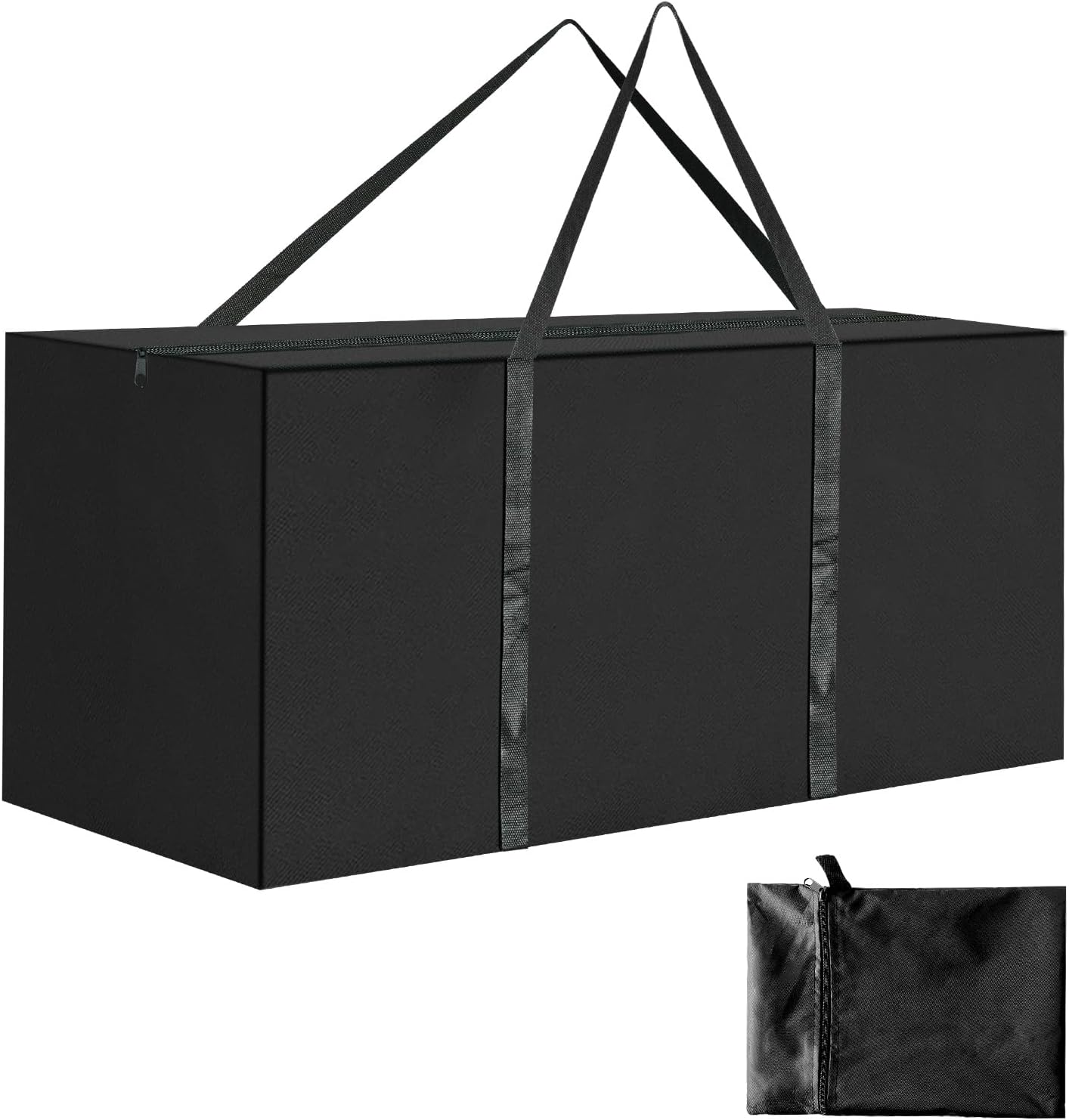 Piymnys Garden Cushion Storage Bag, 420D Oxford Fabric Waterproof, Anti