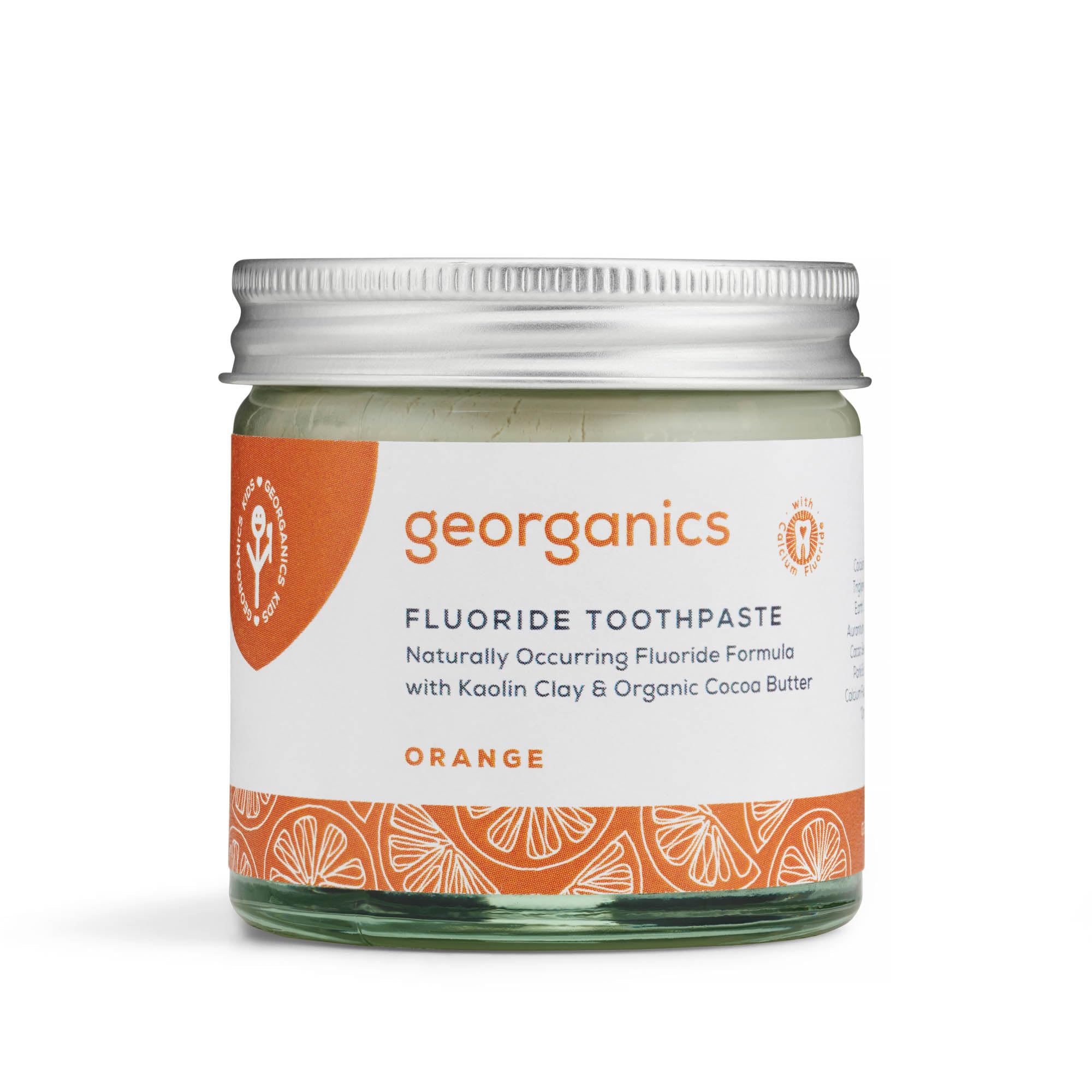 Georganics 60Ml Fluoride Orange Toothpaste - Pack Of 1