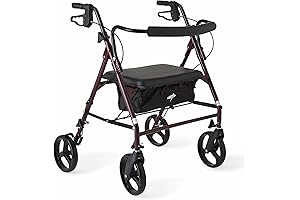 Introducing the Medline Heavy-Duty Rolling Walker with Seat: A Reliable and Comfortable...