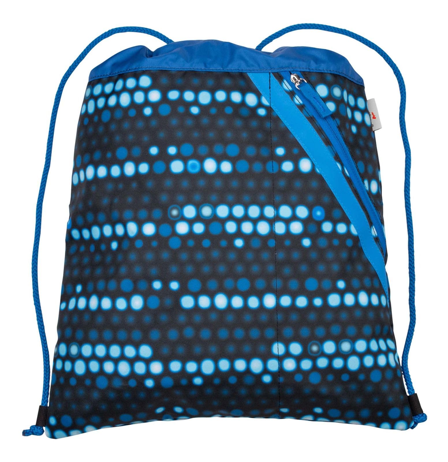 DerDieDas ErgoFlex Tiny Superflash Blue Robot - Juego de 5 Mochilas Escolares, Azul