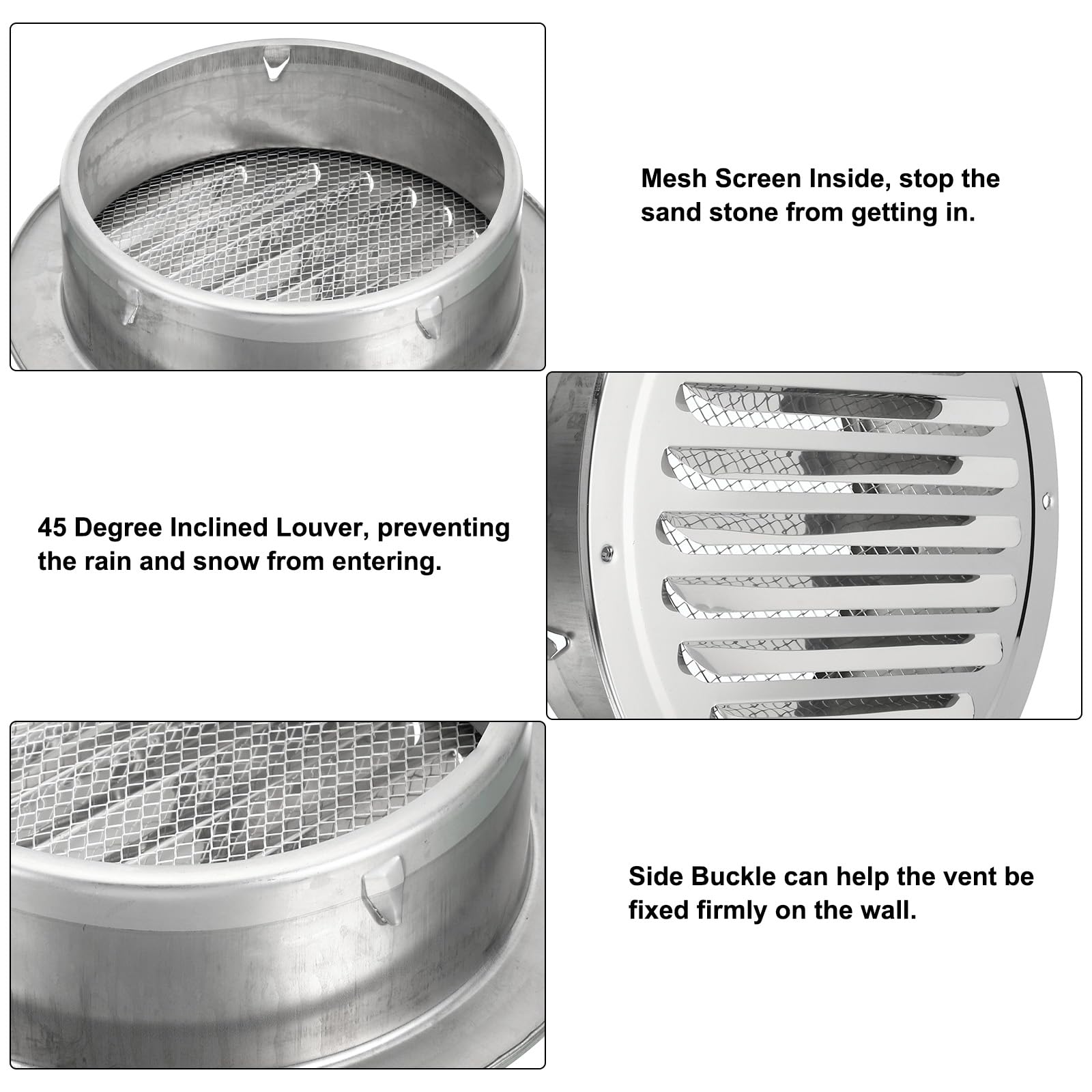 PATIKIL 7" Round Soffit Air Vents - Image 4