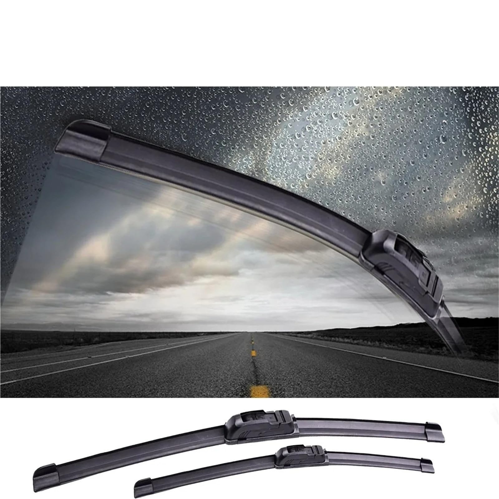 Silencio Escobilla Escobillas Limpiaparabrisas Delanteras Y Traseras Para KIA Para Niro 2016-2021, Accesorios De Corte