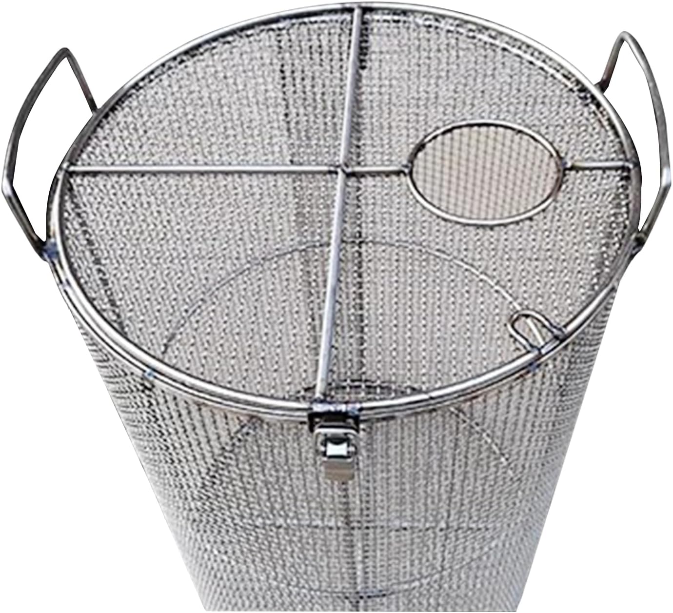 Stainless Steel Pond Pump Filter Cover, 2mm Mesh Anti-Clogging Protection for Septic Tanks & Fish Ponds, Round Water Pump Cover (50x60cm/19.6"x23.6") - Durable Outdoor Accessory