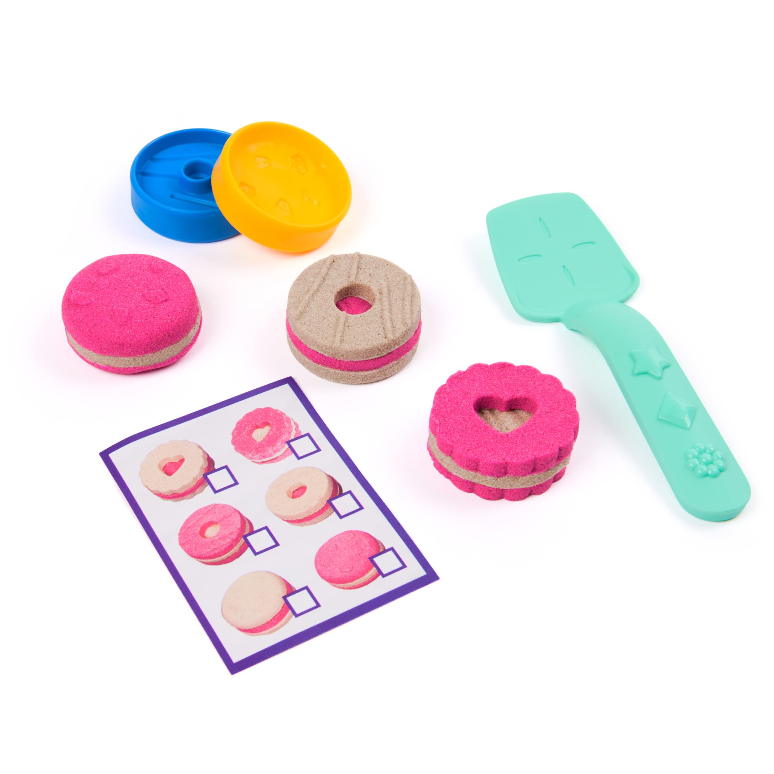 Kinetic Sand 227g Barattolo Biscotti - Sabbia Cinetica Con Forme E Strumenti