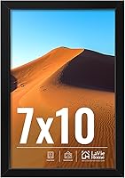 Vista 110 de LaVie Home Marco de fotos de 2 x 3, marco de fotos negro de 2 x 3 con plexiglás HD, marco de visualización de 2 x 3, 1 paquete, colección clásica