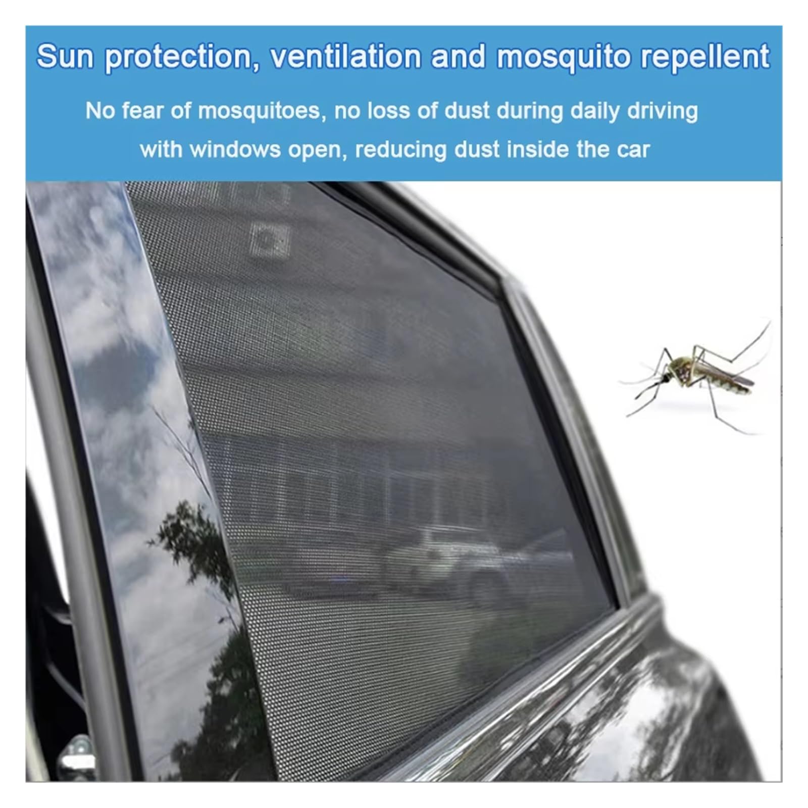 Für Hyundai Für Ioniq AE 2017-2022 Sonnenschutz Wärmedämmung Magnetische Schatten Visiere Privatsphäre Auto Mesh Sonnenschirme Sonnenblenden(4PCS Front Rear)