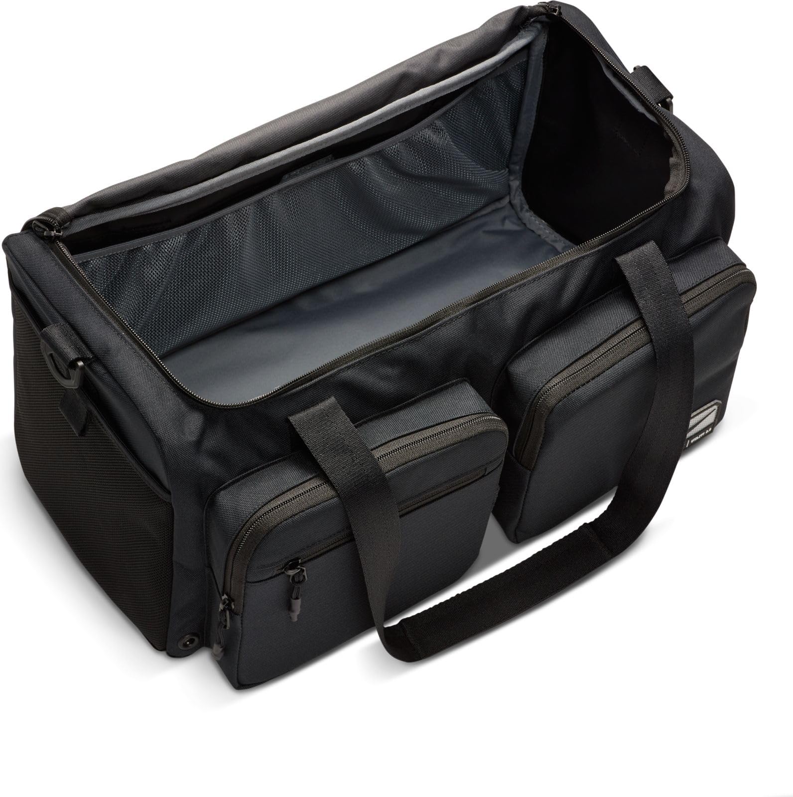Nike Utility Power 2.0 torba sportowa (mała, 31 l), FN4206, czarny/czarny/bia?y, Einheitsgröße, Odzież sportowa
