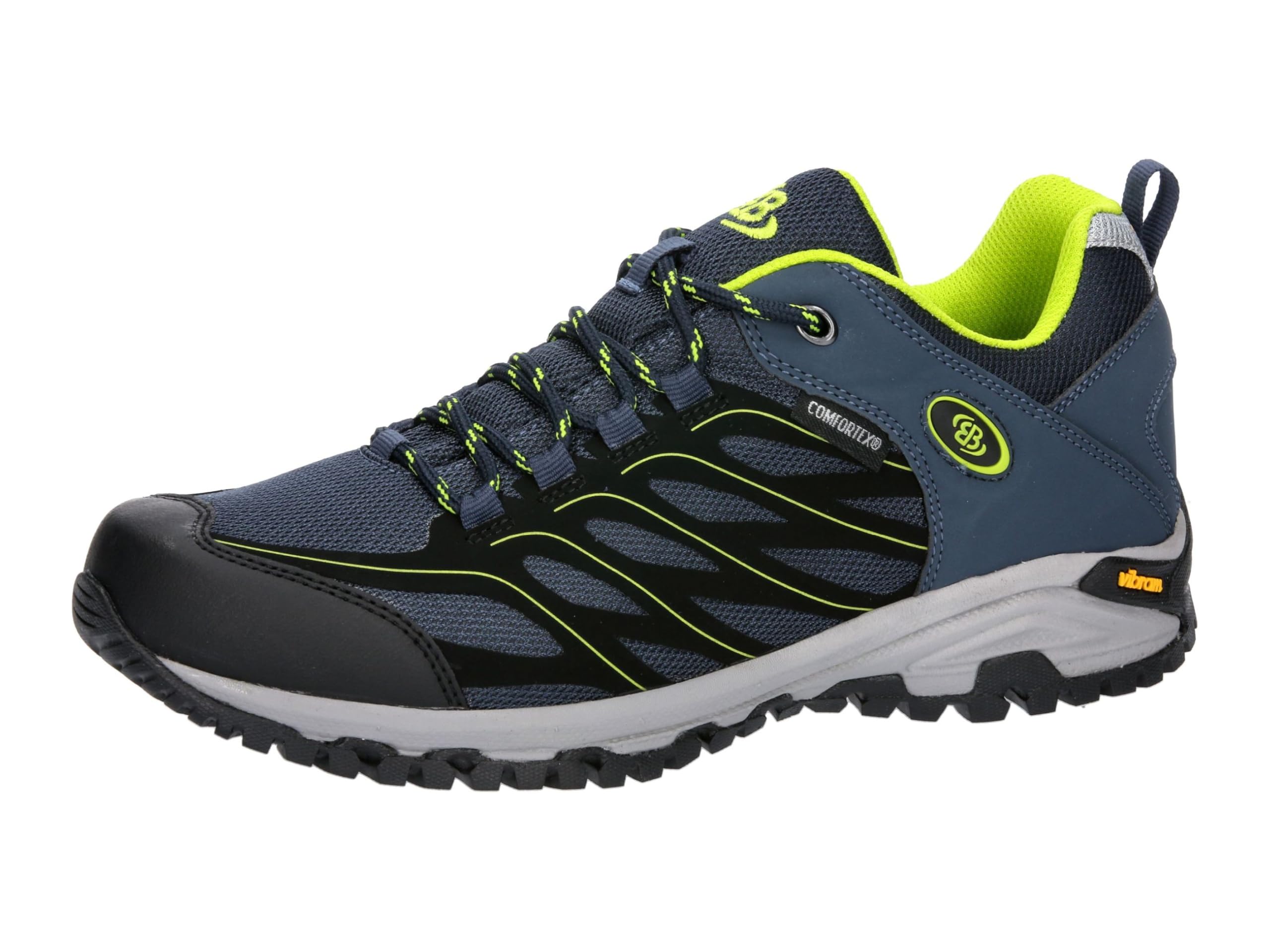 Brütting Unisex Mount Hayes Low Trekking & Hiking Shoes, Marine Lemon, 8 UK