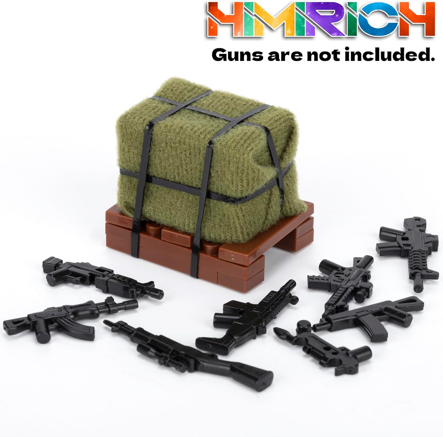 Military Weapons Pack Building Blocks Model for Dominican Republic